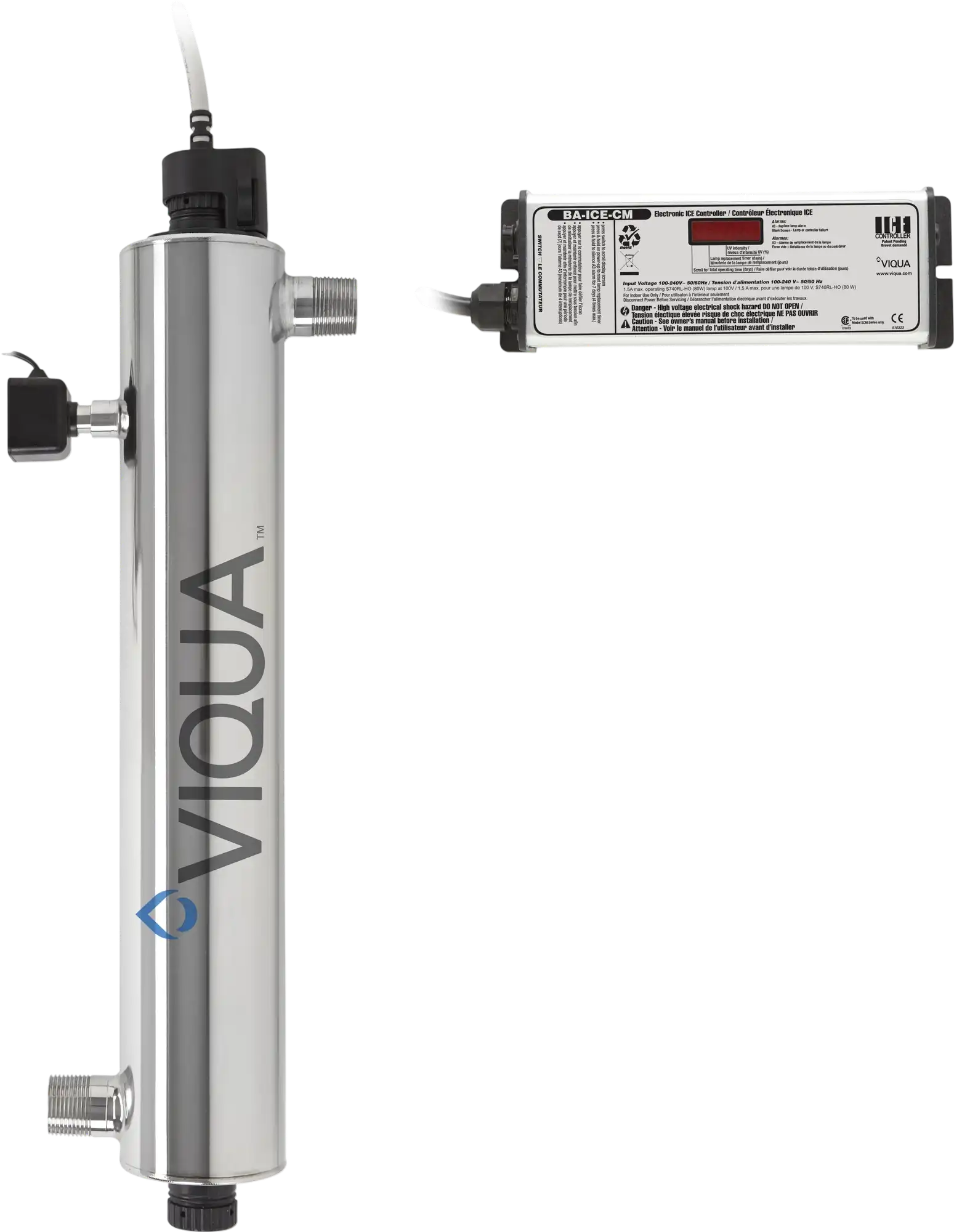 Viqua VH410M Whole Home UV Sterilizer System with Sensor 18 GPM New