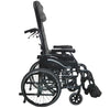 Karman VIP-515 Tilt-in-Space Wheelchair Foldable Reclining Aluminum Frame New