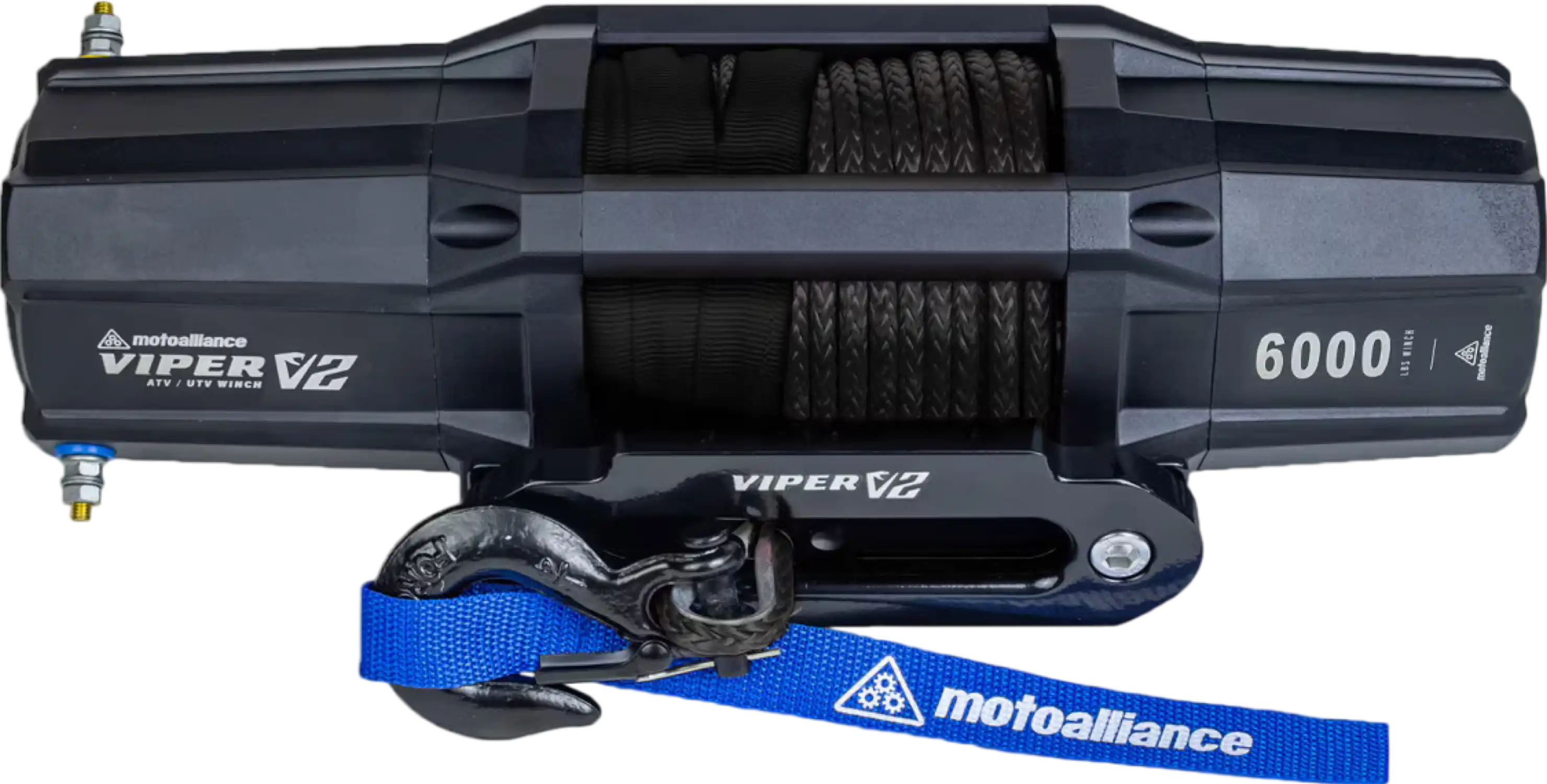 MotoAlliance Viper V2 ATV/UTV Winch Wide Spool 6000lbs New
