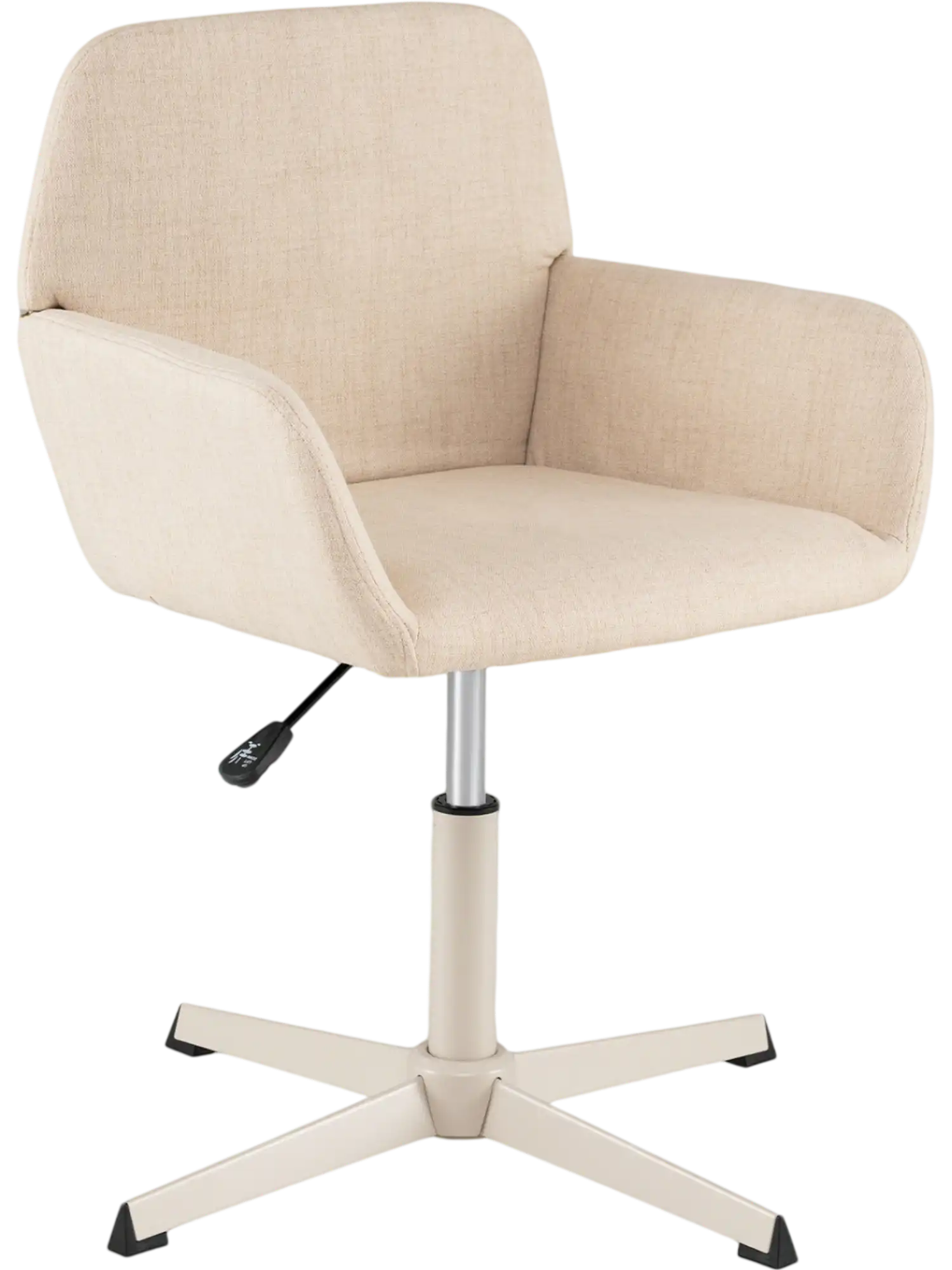 Costway 360° Swivel Vanity Office Chair Adjustable Height w/ Back Armrests 85918012 New