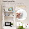 Vanity desk set with anti-falling baffle, featuring a flip-top mirror and ample storage for versatile organization.