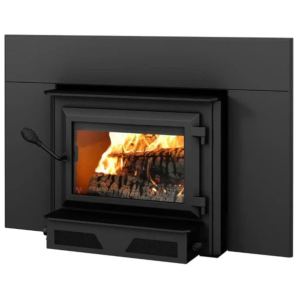 Ventis HEI240 Fireplace Insert Wood Burning with Blower 144 CFM 75,000 BTU 2,100 Sq. Ft New