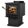 Ventis HES140 Wood Stove on Pedestal 1.4 Cubic Foot 45,000 BTU 1,200 Sq. Ft New