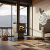 Ventis HES140 Wood Stove on Pedestal 1.4 Cubic Foot 45,000 BTU 1,200 Sq. Ft New