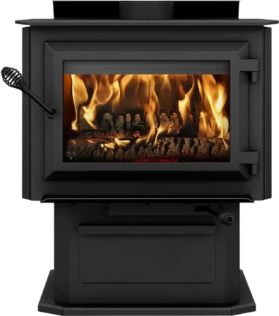Ventis HES240 Wood Stove Single Door 2.4 Cubic Foot 75,000 BTU 2,100 Sq. Ft New