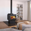 Ventis HES350 Wood Stove on Pedestal 3.5 Cubic Foot 110,000 BTU 2,700 Sq. Ft New