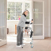 Versatile Rolling Walker for Rehabilitation Training-Silver - Gallery View 1 of 10