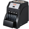 VEVOR USD Coin Sorter, Coin Sorter Machine for USD Coin 1￠ 5￠ 10￠ 25￠, Sorts up to 230 Coins/min, Coin Sorter and Wrapper Machine Holds 200 Coins Included 4 Coin Tubes, Black