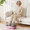 Vibration Plate Exercise Machine for Lymphatic Drainage and Weight Loss with 10 Speed Intensities-Pink - Gallery View 1 of 11