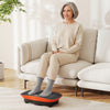 Vibration Plate Exercise Machine for Lymphatic Drainage and Weight Loss with 10 Speed Intensities-Orange - Gallery View 1 of 11