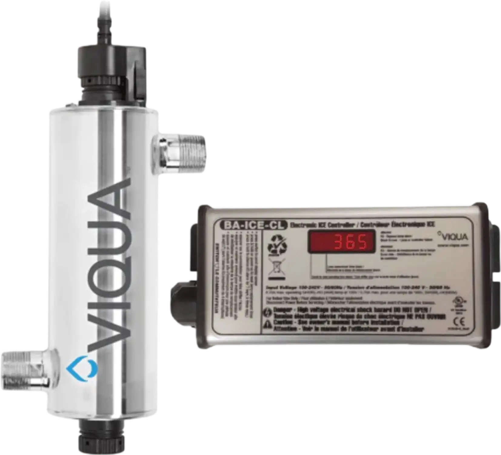 Viqua VH150 Whole Home UV Water Treatment System 5 GPM Stainless Steel New