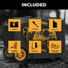 Firman W03385 3300W/3650W Inverter Generator Gas Portable with Electric Start CO Alert New