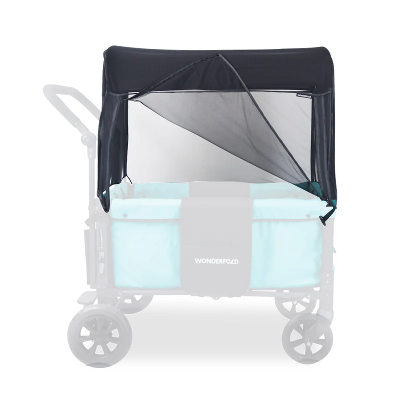 WonderFold Baby W4MN-2.0 Mosquito Net For W4 Elite/W4 Luxe Outdoor Canopy Folding Pull Wagon Only New