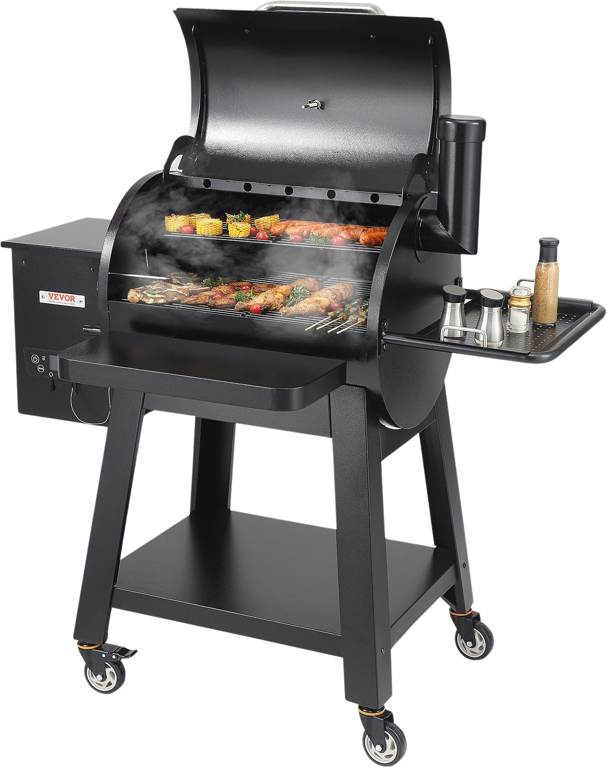 Wood chip smoker grill hotsell