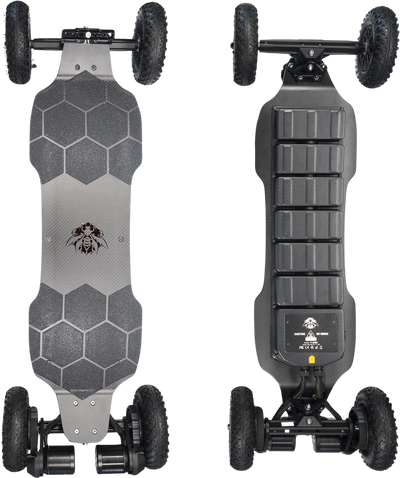 Raldey WASP Pro 12S6P Electric Skateboard 39 MPH 43 Mile Range Belt Drive 1500W New