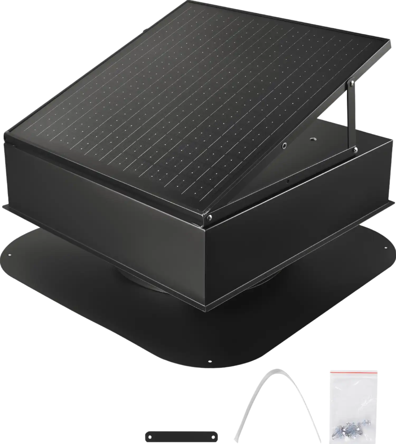 Vevor Solar Roof Attic Exhaust Fan 30W with Thermostat and Brushless DC Motor New