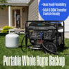 Westinghouse WGen9500DFc EFI Generator 9500/12500W Dual Fuel Gas Propane 50A Remote Start CO Sensor CARB New