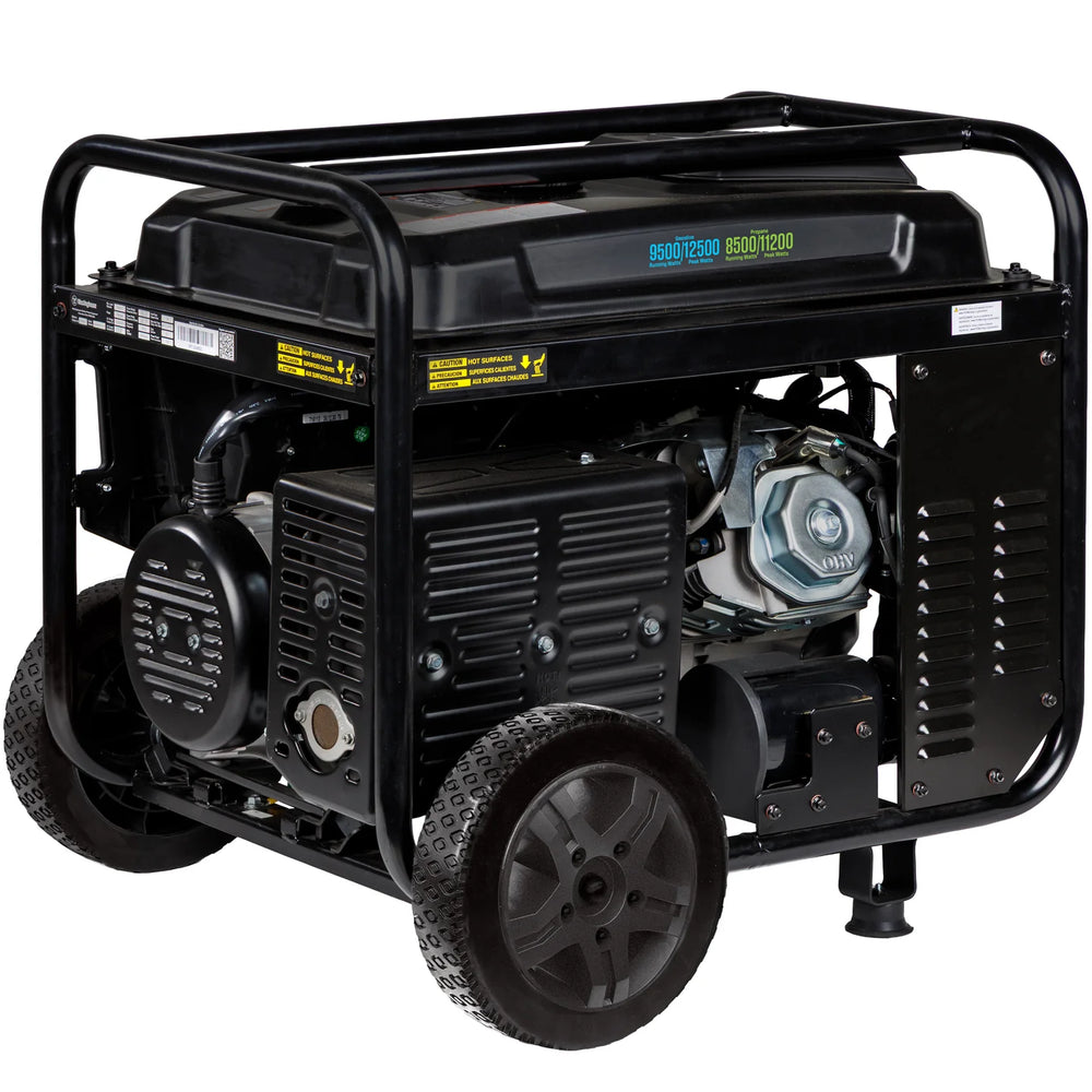 Westinghouse WGen9500DFc EFI Generator 9500/12500W Dual Fuel Gas Propane 50A Remote Start CO Sensor CARB New