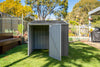 Absco Pool Pump Cover 5 x 5 Ft Multi-Purpose Metal Storage Shed New