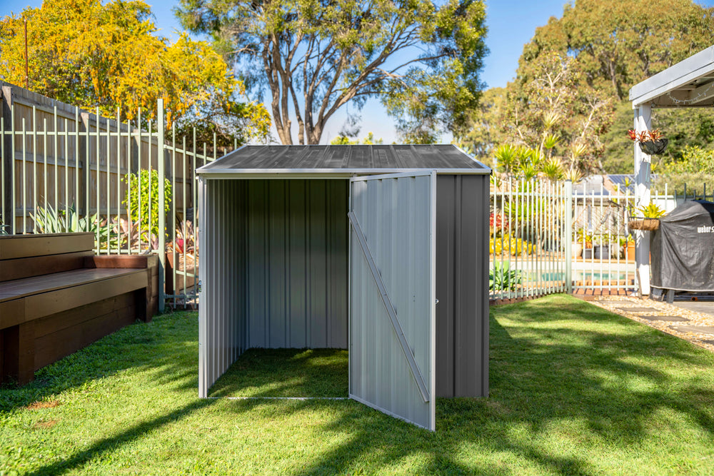 Absco Pool Pump Cover 5 x 5 Ft Multi-Purpose Metal Storage Shed New