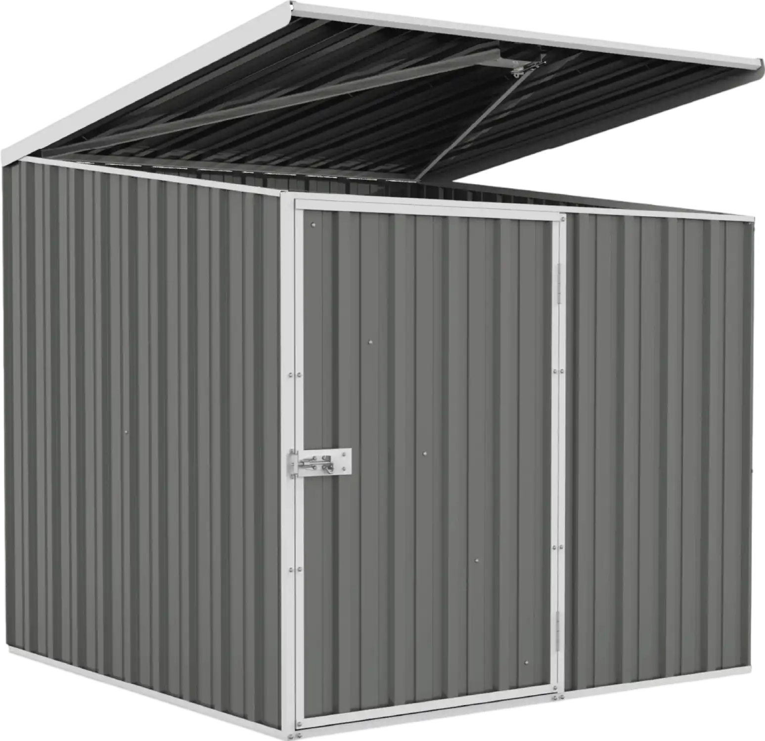 Absco Pool Pump Cover 5 x 5 Ft Multi-Purpose Metal Storage Shed New