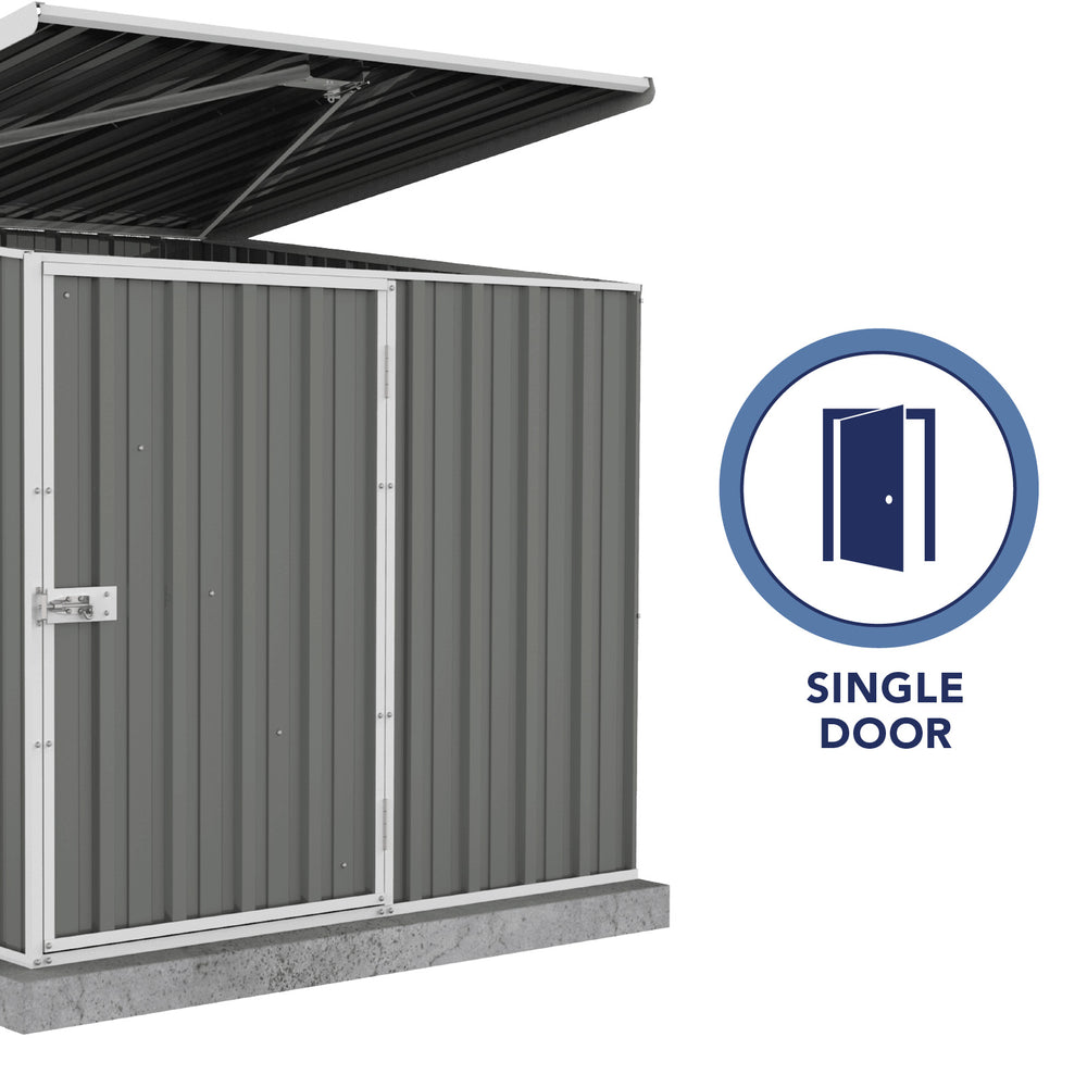 Absco Pool Pump Cover 5 x 5 Ft Multi-Purpose Metal Storage Shed New