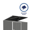 Absco Pool Pump Cover 5 x 5 Ft Multi-Purpose Metal Storage Shed New