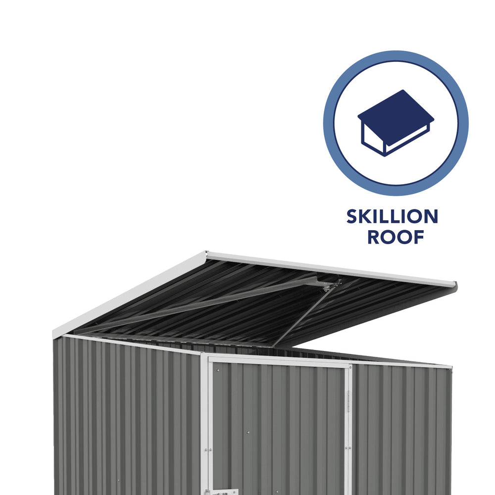 Absco Pool Pump Cover 5 x 5 Ft Multi-Purpose Metal Storage Shed New