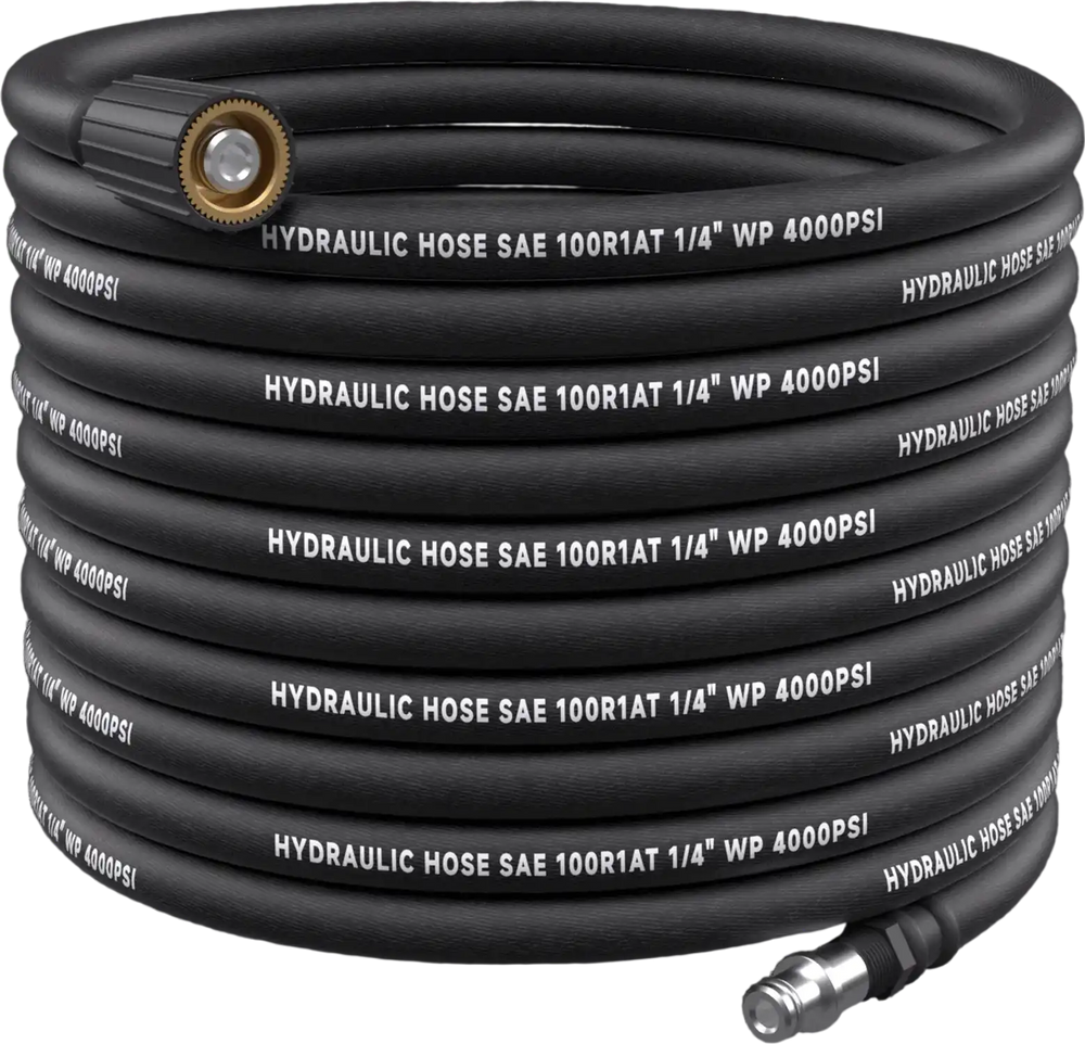 Giraffe Tools Steel-Wire Rubber High-Pressure Hose 50FT New