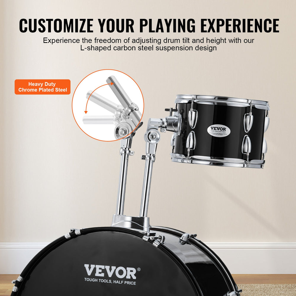 Vevor Adult Drum Set 5-Piece 22" Complete Kit with Cymbals New