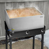 Vevor Maple Syrup Evaporator Pan 24.9 Gal Capacity Stainless Steel with Valve New