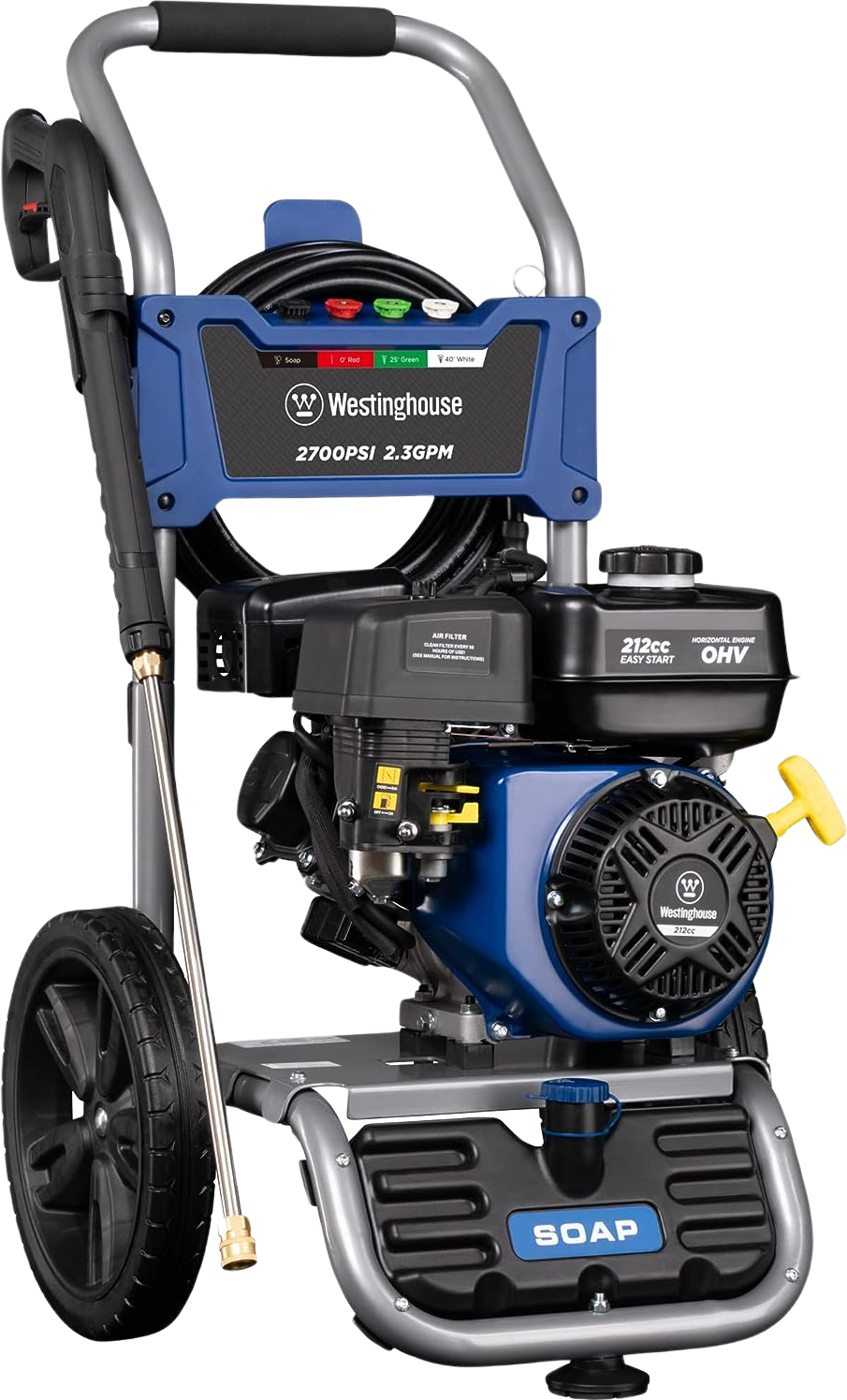 Westinghouse WPX2700 Pressure Washer 2700 PSI 2.3 GPM Gas New