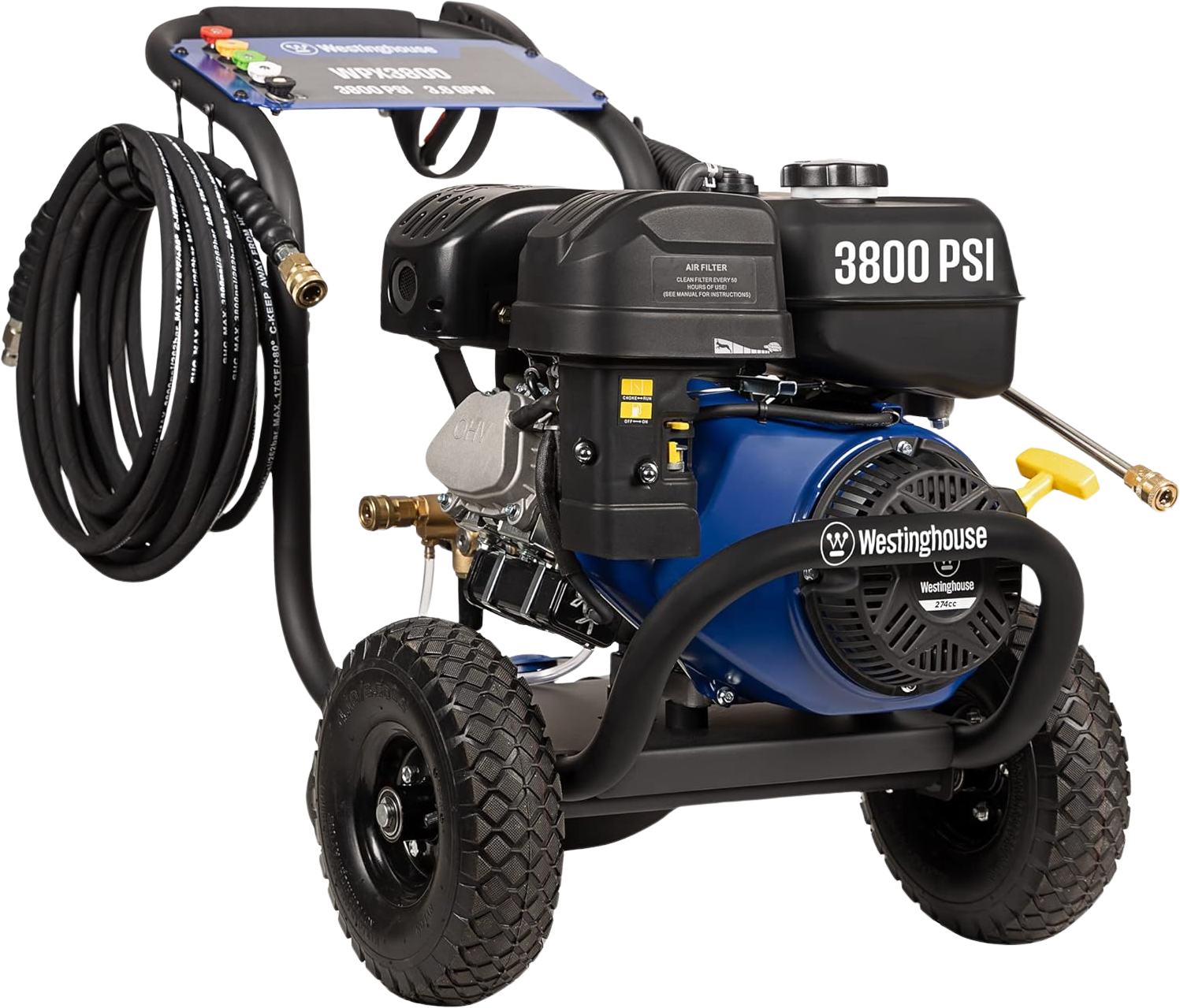 Westinghouse WPX3800 Pressure Washer 3800 PSI 3.6 GPM Gas New