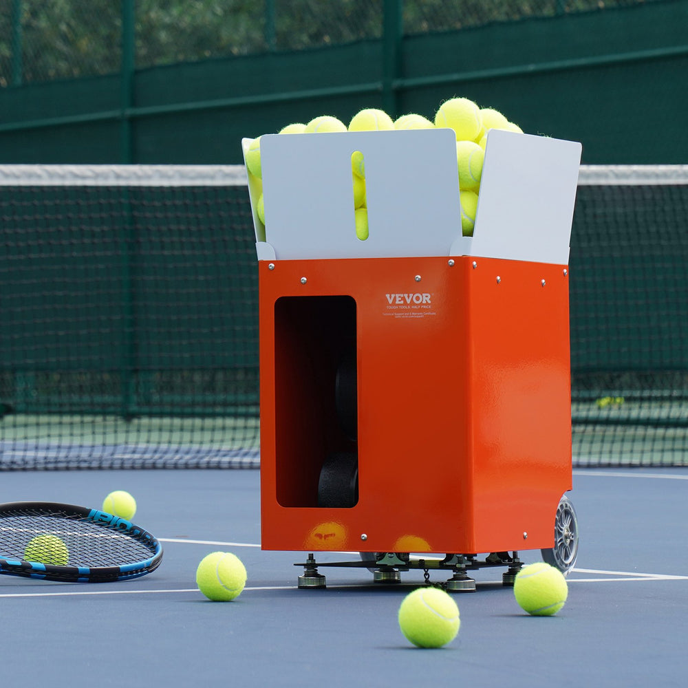 Vevor Tennis Ball Machine Bluetooth App-Controlled 5 Modes 29 Routes 110 km/h 100 Ball Capacity Portable New