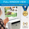 Soleus Air WS5-10HW-301 10,000 BTU Saddle 115V Wi-Fi Window Air Conditioner & Heater New
