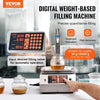 Vevor Single-Nozzle Liquid Filling Machine 0.07-33.1 Lbs Capacity Digital Control Pedal Operation New