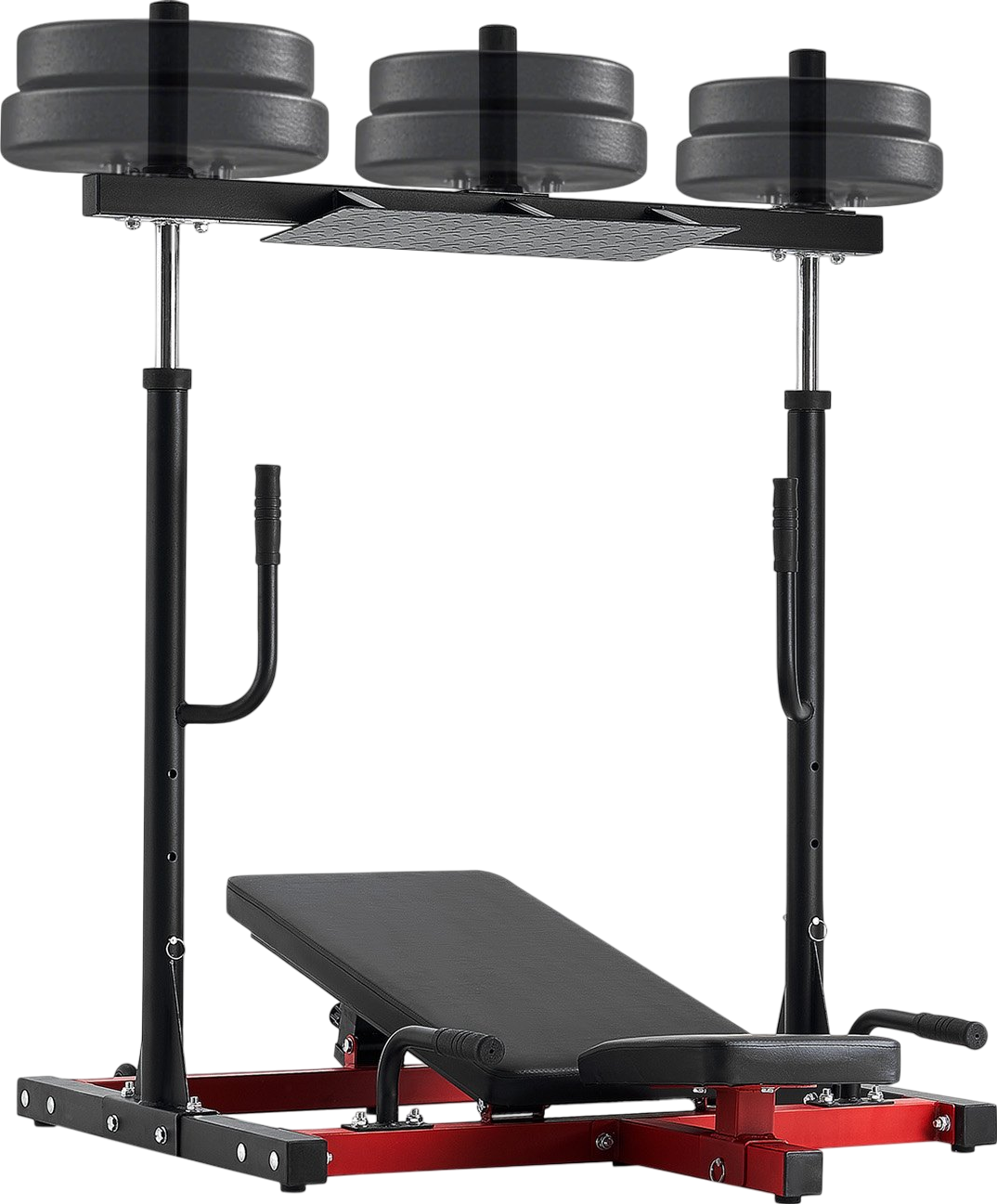 Vevor Vertical Leg Press Machine 550 Lbs Capacity Adjustable Backrest and Headrest for Home Gym New