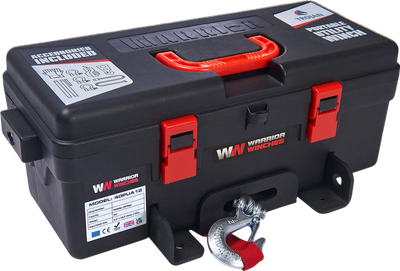 Warrior Winches Trojan Portable Utility Winch 4000 Lbs 12-Volt Synthetic Rope New