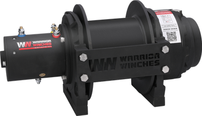 Warrior Winches EH4000 Industrial Hoist 12-Volt 6.1 HP Motor 4000 Lb Capacity New