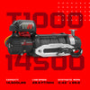 Warrior Winches T1000 Electric Winch 14,500 Lb Severe Duty 12-Volt Synthetic Rope New