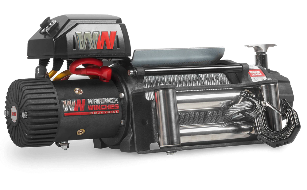 Warrior Winches T1000 Electric Winch 14,500 Lb Severe Duty 12-Volt Steel Rope New