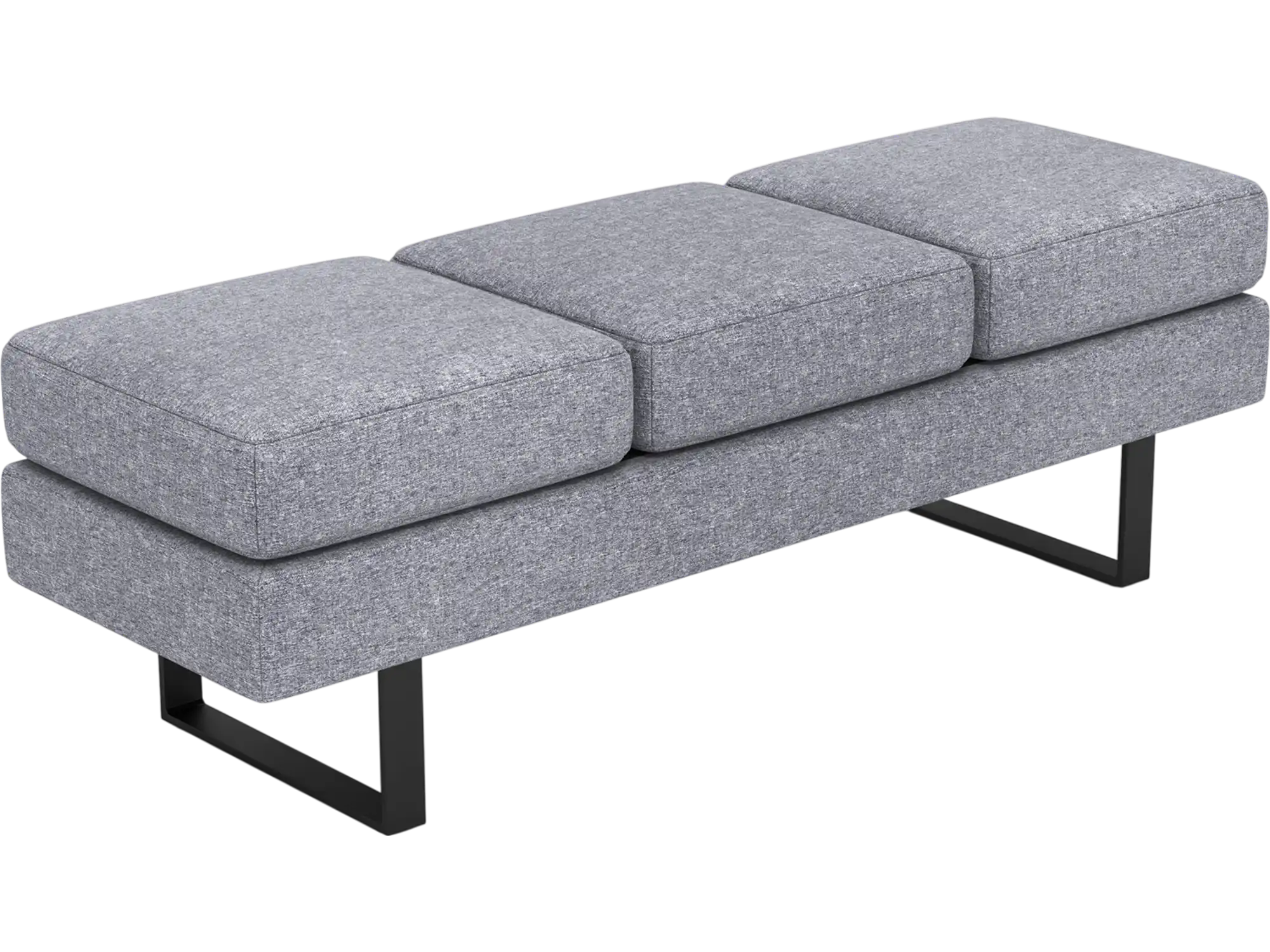 Costway Waiting Room Long Bench Metal Frame 94361725 New