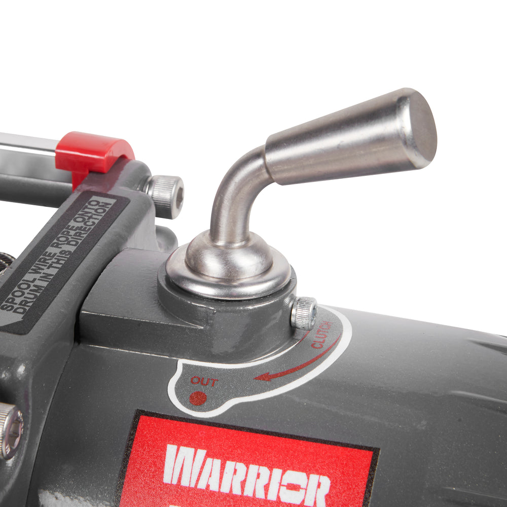 Warrior Winches Samurai Electric Winch 12,500 Lb 12-Volt Steel Rope New