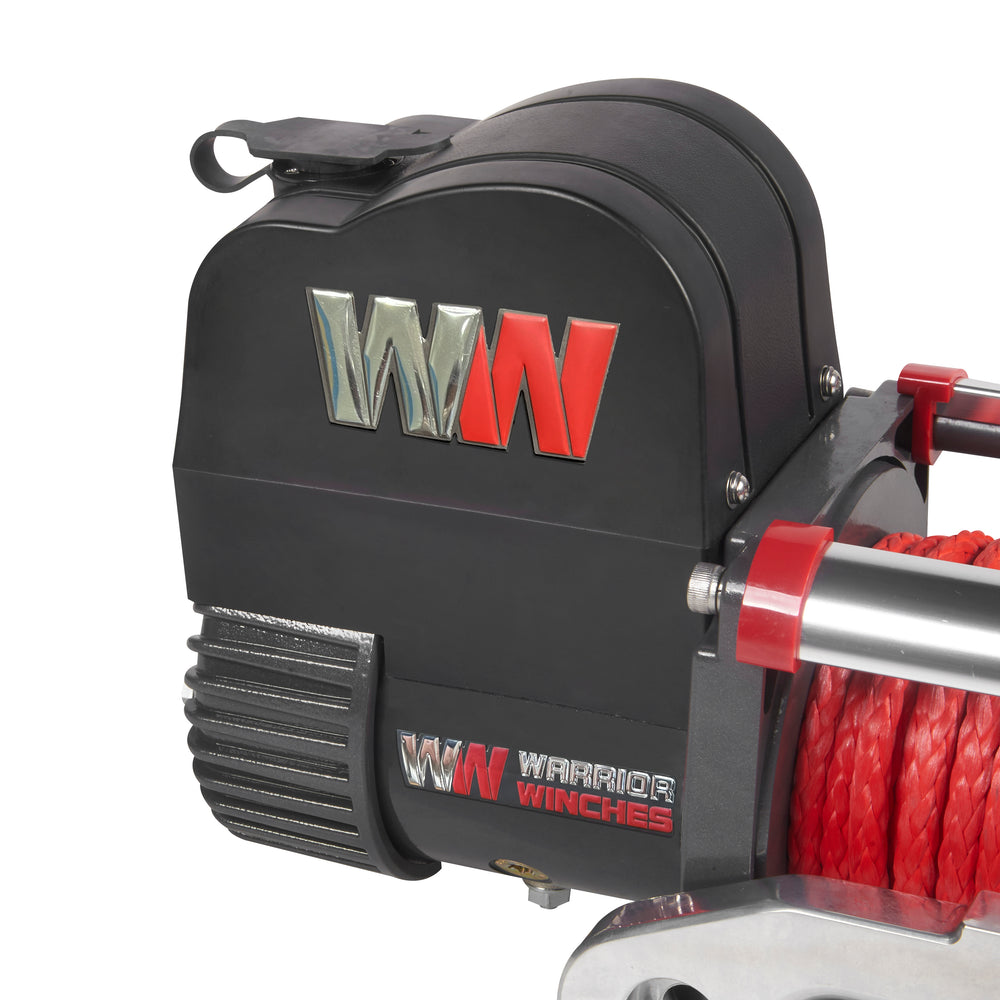 Warrior Winches Samurai Electric Winch 8,000 Lb 12-Volt Synthetic Rope New
