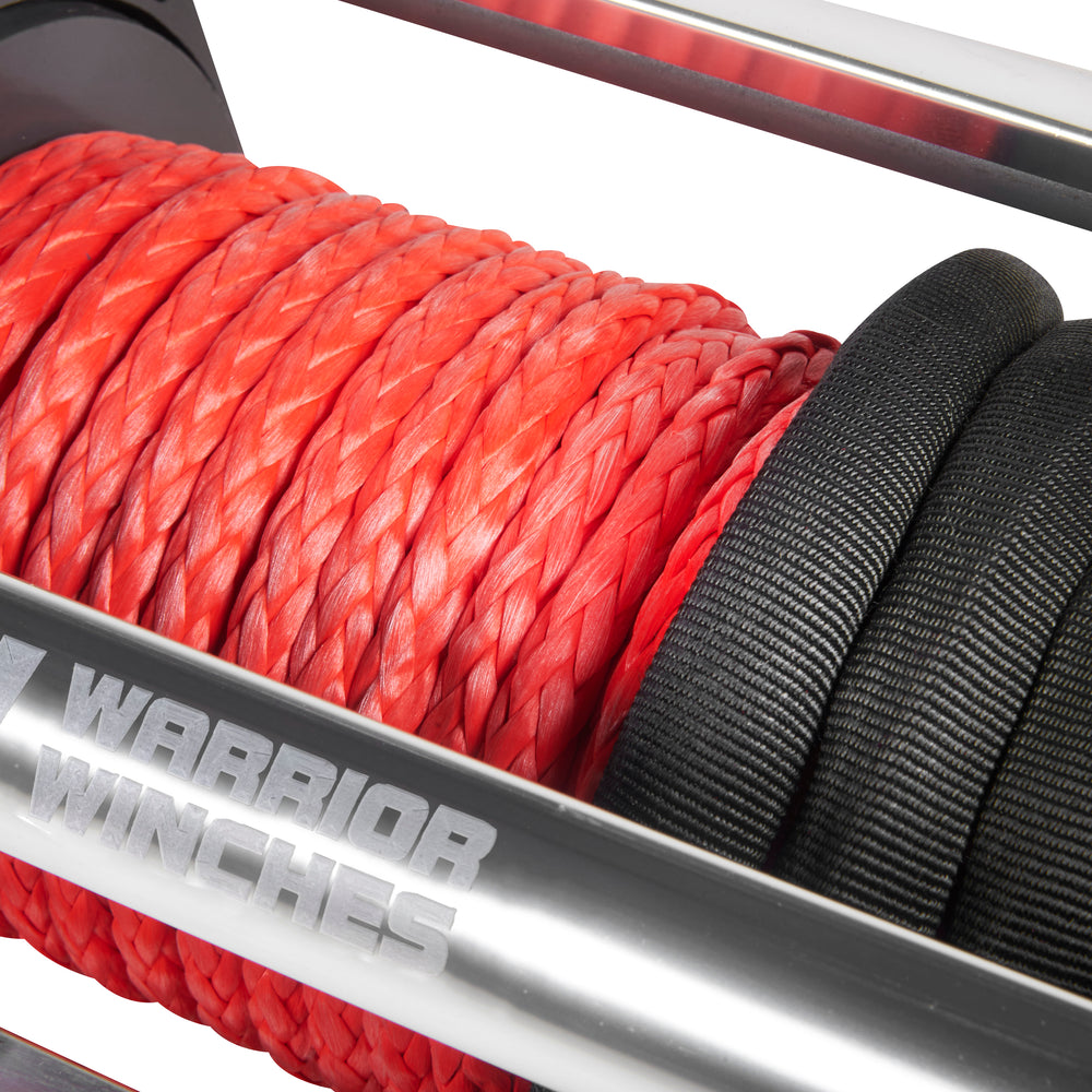 Warrior Winches Samurai Electric Winch 8,000 Lb 12-Volt Synthetic Rope New