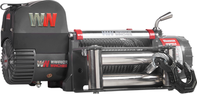 Warrior Winches Samurai Electric Winch 10,000 Lb 12-Volt Steel Rope New
