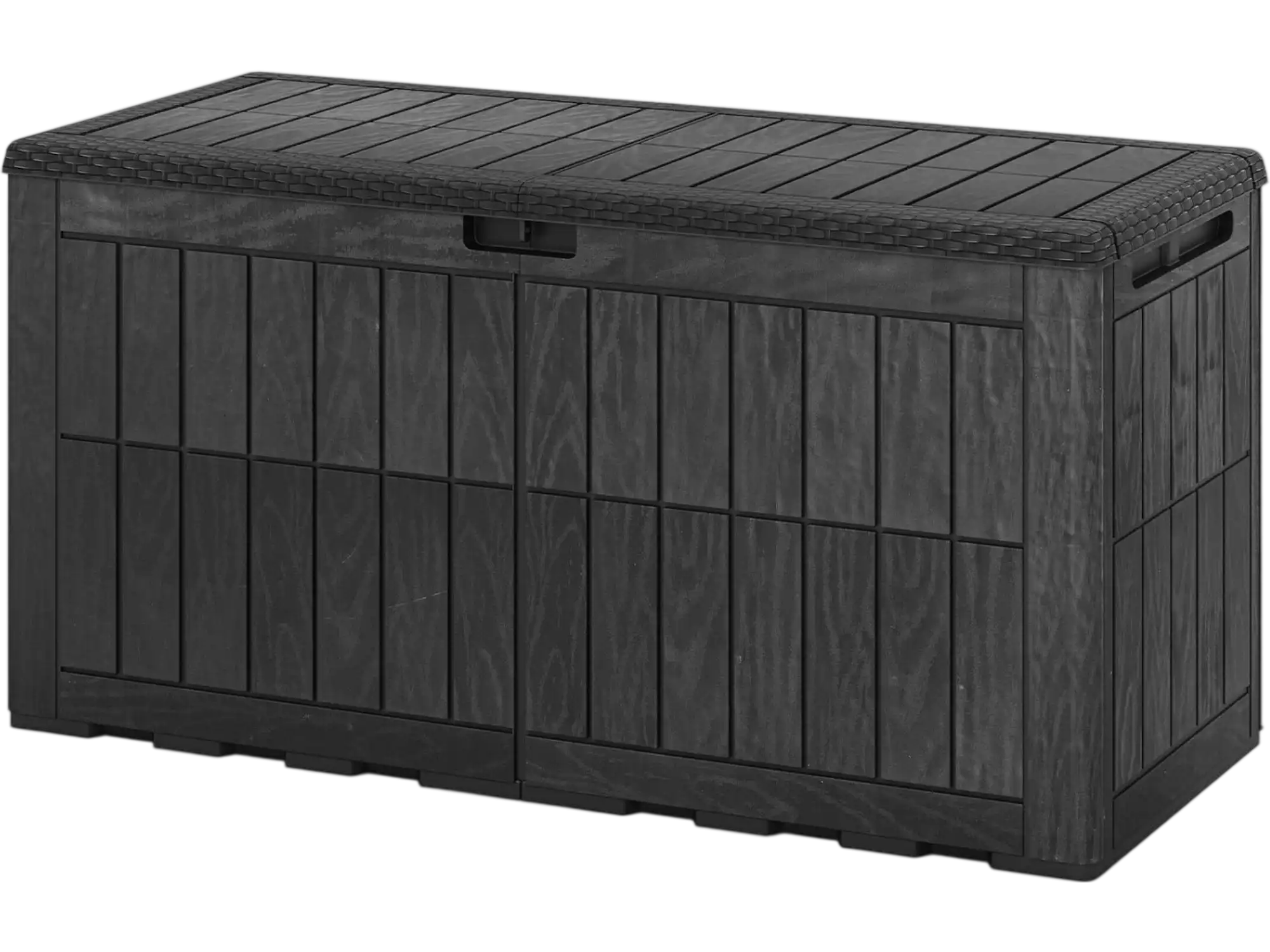 Costway 100 Gal Waterproof Lockable Outdoor Deck Box Storage 43074842 New