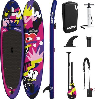 Wave What The SUP?! by MUL All-Round Inflatable Paddle Board 10'9