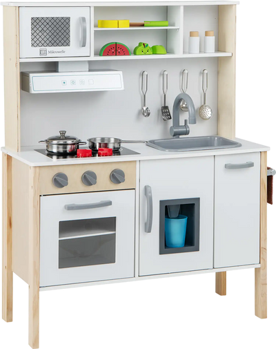 Costway Wooden Pretend Play Kitchen Set for Toddlers 75234198 New