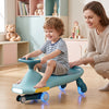 Wiggle Car for Kids with LED Flashing Wheels for Indoor Outdoor Play-Blue - Gallery View 1 of 10